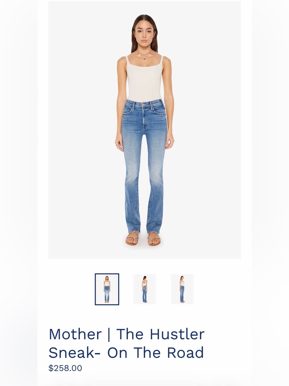 Mother. The Hustler Sneak. Size 26. Color: On The Road. Like New.